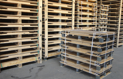 Recuperación de Palets Alaveses S.L. cajas de madera plegables 2